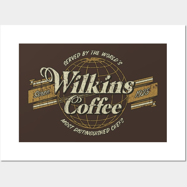 Wilkins Coffee Co. Globe 1923 Wall Art by JCD666